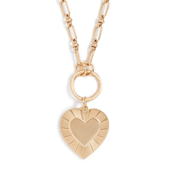 Brinker & Eliza Jewelry - Brinker & Eliza Heart Necklace